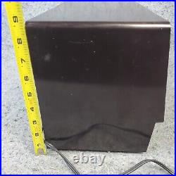 Vintage RCA Victor Tube Radio Brown 1960's MCM Brown Bakelite AM/FM Working