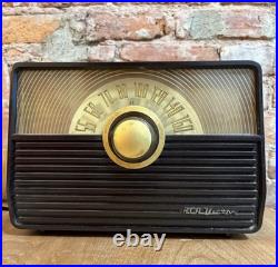 Vintage RCA Victor Tube Radio Model 1-X-51 (1950s) Working