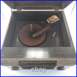 Vintage RCA Victor Victrola 85U Tube Radio Record Player Console Untested