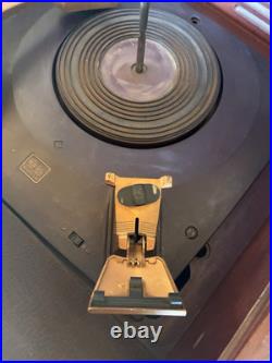 Vintage RCA Victor Victrola Wood Tube Radio Bakelite Record Player 77u