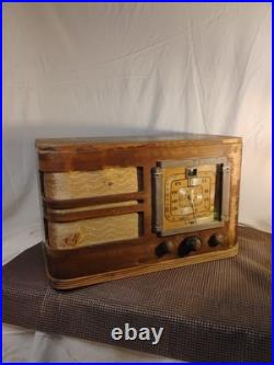 Vintage RCA model 87T Tube Radio 87T WOOD Table Top Antique Untested Original