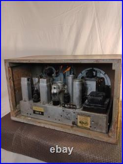 Vintage RCA model 87T Tube Radio 87T WOOD Table Top Antique Untested Original