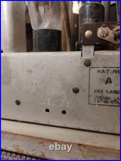 Vintage RCA model 87T Tube Radio 87T WOOD Table Top Antique Untested Original