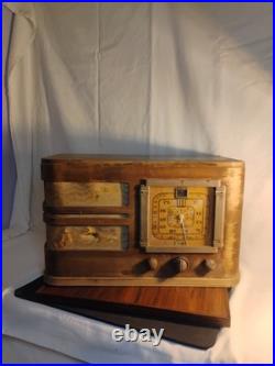 Vintage RCA model 87T Tube Radio 87T WOOD Table Top Antique Untested Original