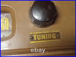 Vintage, RO-LA Coin Robert Lawrence Superheterodyne Motel Pay Tube Radio 40s 50s