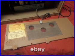 Vintage, RO-LA Coin Robert Lawrence Superheterodyne Motel Pay Tube Radio 40s 50s