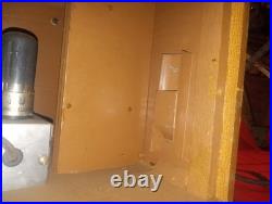 Vintage, RO-LA Coin Robert Lawrence Superheterodyne Motel Pay Tube Radio 40s 50s
