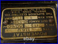 Vintage Radio 2 tube transformer power supply Powerstat, GE 1000 vdc capacitor++