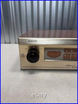 Vintage Radio Craftsmen CT-3 Companion AM/FM Tube Tuner RARE Working