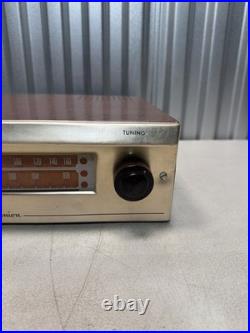 Vintage Radio Craftsmen CT-3 Companion AM/FM Tube Tuner RARE Working