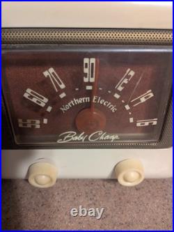 Vintage Radio Northern Electric Baby Champ Radio Static Only