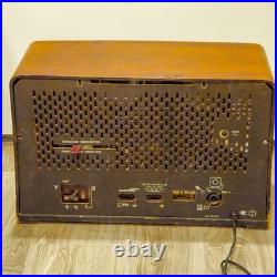 Vintage Radio Philips Norelco B5X88A Tube Radio AM/FM Made in Holland Tested