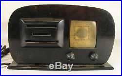 Vintage Radio Prototype Sample Bakelite Catalin Plastic With Custom Made Case