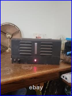 Vintage Radio Tube Amplifier Antique Tuner Radio Untested