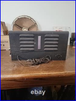 Vintage Radio Tube Amplifier Antique Tuner Radio Untested