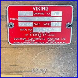 Vintage Radio? Viking Electrohome 52-40R Eaton Canada 1951 Working Wood Video