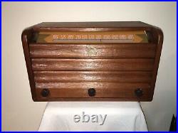 Vintage Radio with Bluetooth 1946 Minerva Model 710A AM Table Radio