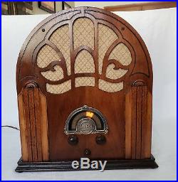 Vintage Radiotrope AM Cathedral Radio (1931) VERY RARE & RESTORED