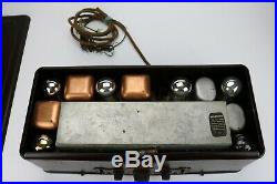 Vintage Rare 1927 CROSLEY 601 Bandbox 6 Tube Set Ready for Restoration EUC