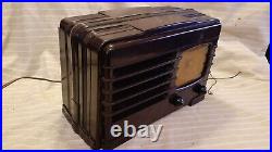 Vintage Rare 1938 Emerson model BL200 AM & SW 5-Tube Radio. Tested, Working