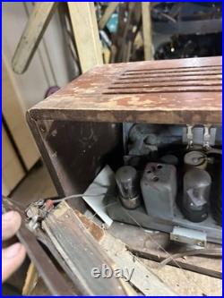 Vintage Rare 1940s General Electric Model L-652 Superheterodyne Tube Radio USA