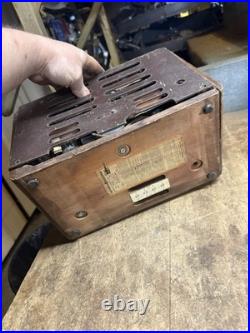 Vintage Rare 1940s General Electric Model L-652 Superheterodyne Tube Radio USA