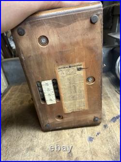 Vintage Rare 1940s General Electric Model L-652 Superheterodyne Tube Radio USA