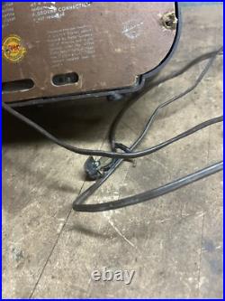 Vintage Rare Art Deco Brown Bakelite Electric Tube Radio Grantline 502 Series A