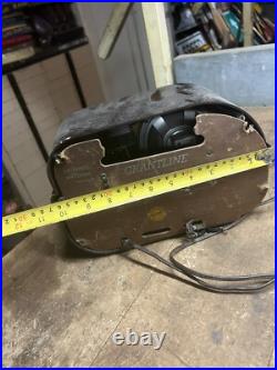 Vintage Rare Art Deco Brown Bakelite Electric Tube Radio Grantline 502 Series A