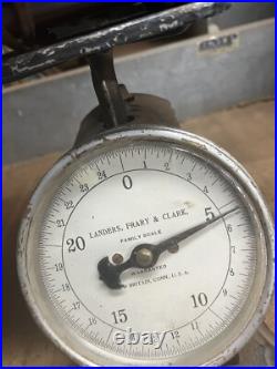 Vintage Rare Art Deco Brown Bakelite Electric Tube Radio Grantline 502 Series A