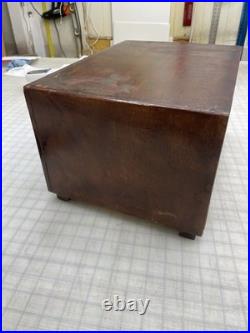 Vintage Rare Delano Sheraton Tube Radio As Is