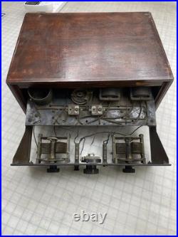 Vintage Rare Delano Sheraton Tube Radio As Is