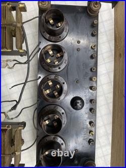 Vintage Rare Delano Sheraton Tube Radio As Is