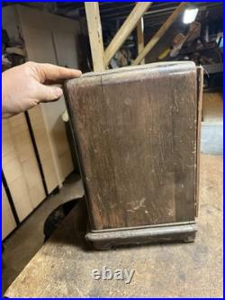 Vintage Rare Freed Eisemann Model 302 Electric Tube Radio Wood Speaker Parts USA