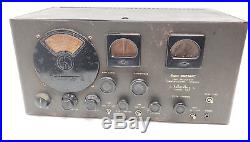Vintage Rare Hallicrafters Super Defiant Receiver Tube Ham Radio SX 25 WW2 Era