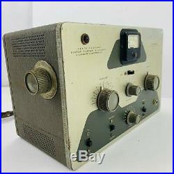 Vintage Rare Heathkit DX-20 Tube Amateur Transmitter Ham Radio Original Manual