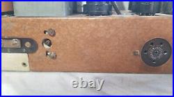 Vintage Rare Zenith 6-S-239 Tube Radio Chassis For parts or restoration