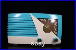 Vintage Raytheon Radio Art Deco MID Century Radio Top To Bottom Restored Plays