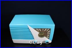 Vintage Raytheon Radio Art Deco MID Century Radio Top To Bottom Restored Plays