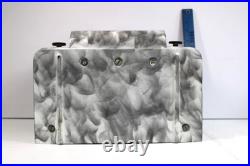 Vintage Rca Antique Art Deco & Swirled Marbled Catalin Colors Bakelite Radio