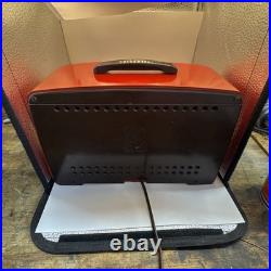 Vintage Red Bakelite 1940's Emerson 522 Radio Working AM Tube