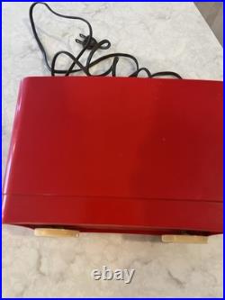 Vintage Red Motorola Model 56A RadioMade In USA Little Red Devil Bakelite
