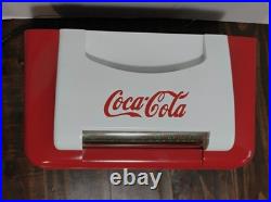 Vintage Red Stromberg Carlson 1940's Tube Radio Coca Cola Sticker