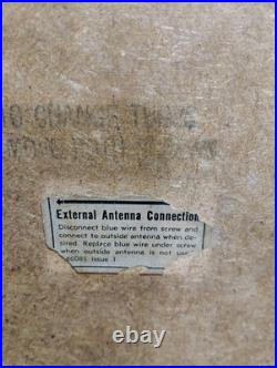 Vintage Red Stromberg Carlson 1940's Tube Radio Coca Cola Sticker