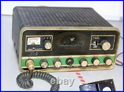 Vintage Regency Imperial 23 Channel SSB-DSB-AM CB Radio with Mic (tube era)