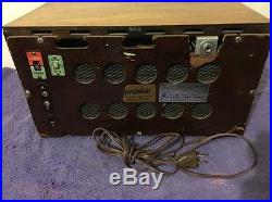 Vintage Restored 1942 WWII-era Zenith Shortwave Tube Ham Radio Wave Magnet 5678