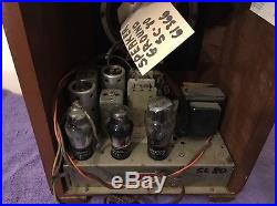 Vintage Restored Antique Setchell Carlson Shortwave Tube Ham Radio