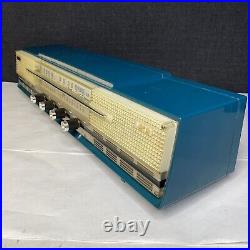 Vintage Rincan FM-371 Hi-Fi 2 Speaker Tube Radio 25 Star-Lite Rare READ DESC