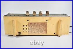 Vintage Rincan KFA-W71 AM FM Tube Radio Powers On Made in Japan 1960's