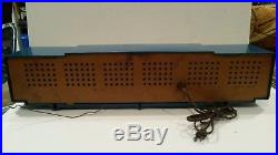 Vintage Rincan Tube Radio Perfect Blue (early to mid 60's) RARE